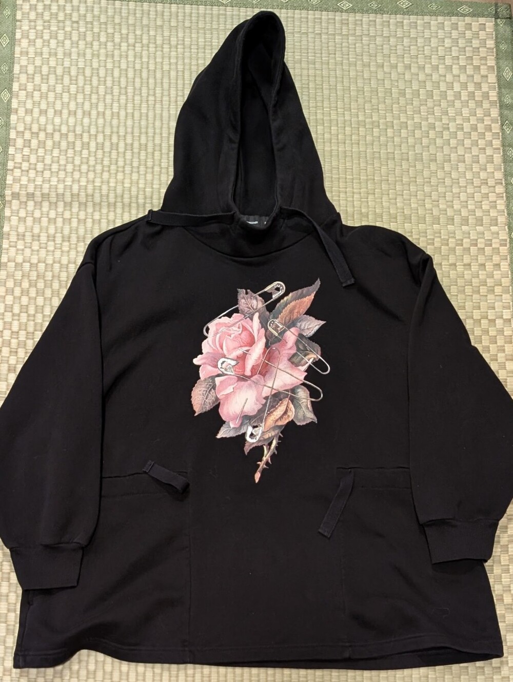 RARE GU x Undercover Roses Hoodie Men's Size XL